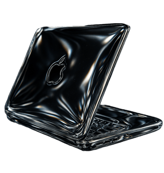 a chrome laptop