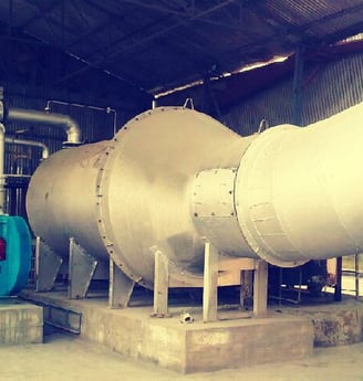 Hot Air Generator in a Cement Mill
