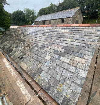 Cardinham Cornish Raf re roof