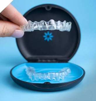 Invisalign transparan di Sidharta Dental Studio Malang untuk perawatan gigi rapi