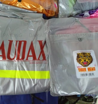 Jas hujan promosi polos poncho tiger head big top millenium
