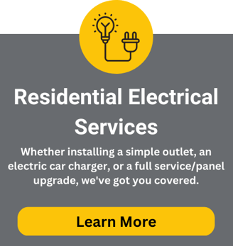 Residential electrical services Maryland.  Panel upgrades, recessed lighting, generators, car charge