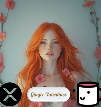 Stunning red-haired girls surrounded by vibrant, delicate flowers. Perfectly capturing the spirit of