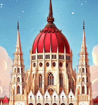 Childrens Book, Best Tales of Hungary, Parliment