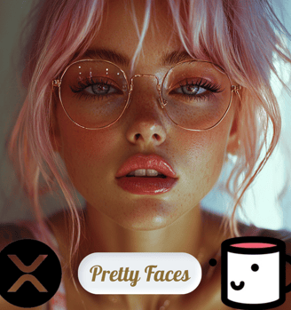 Step into a world of vibrant beauty with Pretty Faces, a stunning NFT collection celebrating color a