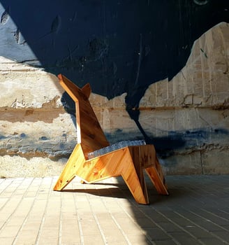 MODERN WOODEN OUTDOOR DESIGNER CHAIR BY WWW.EGLEDESIGN.NET EGLE ALEJEVAITE