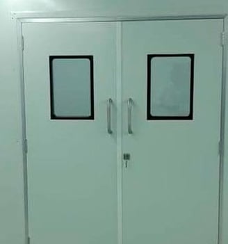 CLEAN ROOM DOOR - DOUBLE 