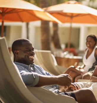 guests chilling at the Hotel Corte dei Tini