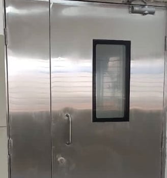 SAINLESS STEEL DOOR - PUF