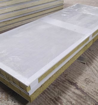 Rockwool Insulated Perforated Panel