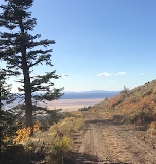 Dirt Road to Modoc County Davis Mine