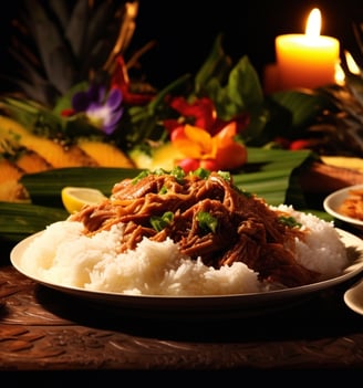 Hawaiian traditional delicacies