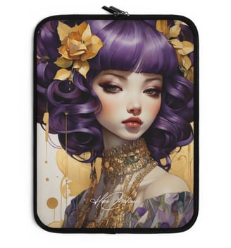 Hope Michaels Marionette Eliza1 Laptop Sleeve