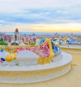 Parc Güell, Barcelona, Spain. 20th century