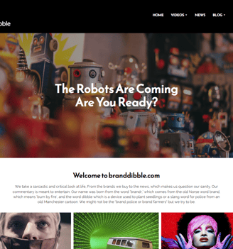 Branddibble.com, social and business commentary about the world today.