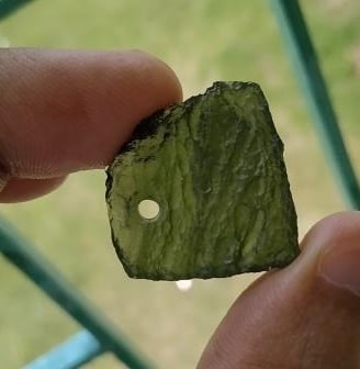 moldavite crystal