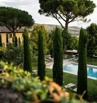 luxury house with a pool / maison luxueuse avec piscine
