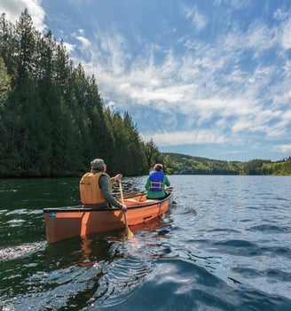 Activité sportive en eau