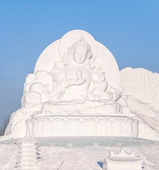 Sun Island Snow Sculpture, Harbin featured on MyTripJunction.com travel blog.