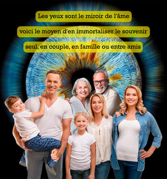 La photographie d'iris en famille