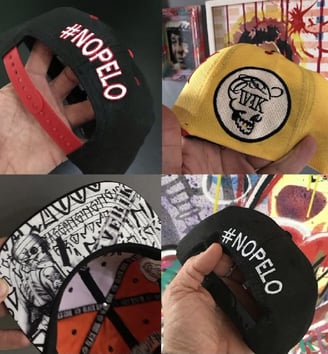 Estilo streetwear em destaque no novo boné da Cavérik com a caveira icônica.
