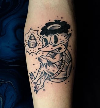 This is a cartoonish Kappa, my favorite yokai