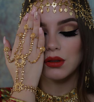arabic makeup artist sara rak dubai
