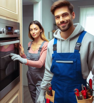 appliance repair experts in Charlotte repair commercial oven