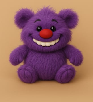 Marvin the Monster Muncher™ cute toy for kids so they're not afraid of the dark. Children support toy