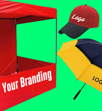 affordable branded stationery, canopy, pens, umbrella for corporate promotions