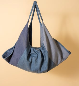Butterick B5578 Pattern Denim Tote Bag