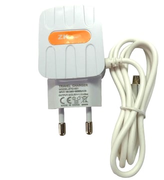 ZK Super Smart Charger Dual USB Fast Charging – Smart Power for Mobiles & iPads