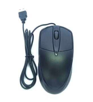Philips Optical Mouse Philips 3-Button Optical Mouse with 1000DPI precision in sleek black design