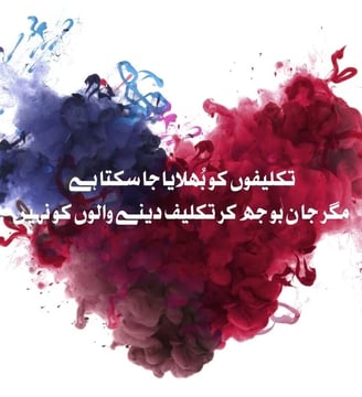 takleefon-ko-bhulaya-ja-sakta-hai-magar-jaan-boojh-kar-takleef-dene-urdu-love-quotes-dilsebatein-43