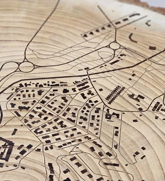 a map of a map of a city