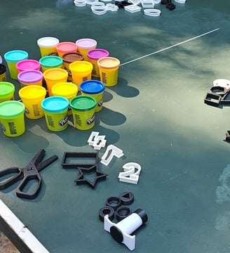 a table with a table top with a table top with a table top with a