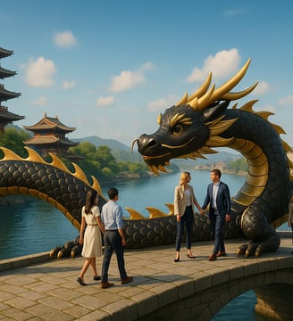 A whispering dragon bridging accross china and europe
