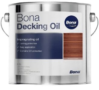 bona bona decking oil, with a brown wood floor