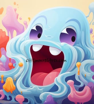 ImmrtlArts: Brushed: Glossy Teeth Illustration