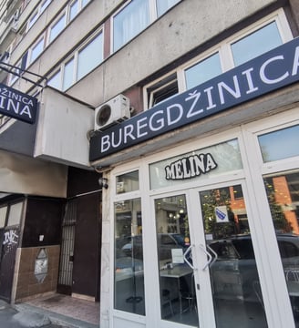 Buregdžinica Melina svjetleća reklama