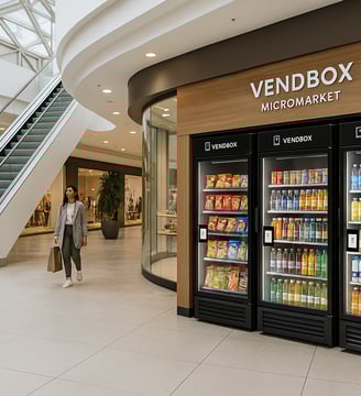 Vending Vendbox centro comercial