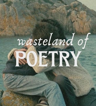 picture of Wasteland of Poetry, two people embracing in front of a body of water