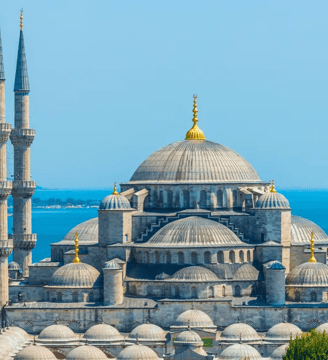 The Exterior of the Blue Mosque, featured on MyTripJunction.com travel blog.