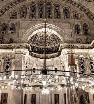 The Interior of the Blue Mosque, featured on MyTripJunction.com travel blog.