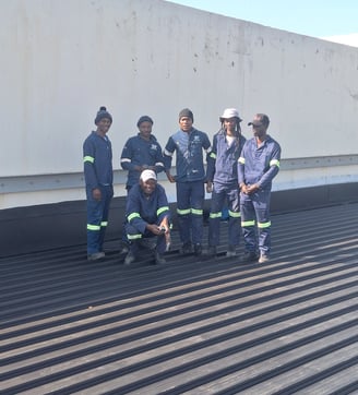 Environmental Pro Construction team, Bloemfontein project