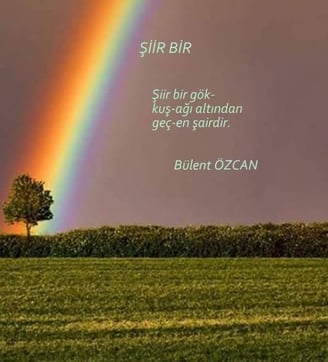 Şiir Bir, Şiir, Bülent Özcan