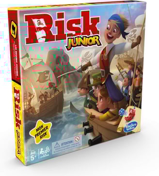Hasbro Risk Junior - Jeu de Société de Stratégie