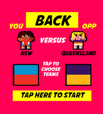 Choose any team to play netball on your ipad, any tablet, mobile phone, or computer