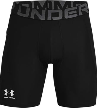 a man in a black underwear briefshortt with a gray waistband Compression shorts gifts active man