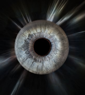 iris foto, Einzeliris, Auge, Macroaufnahme
